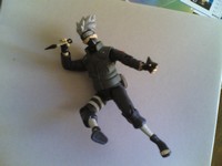 Kakashi Hatake da Naruto (ninja action figure bandai)